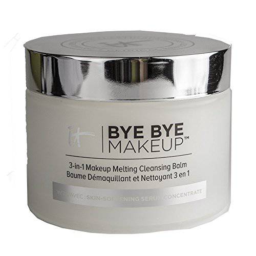 IT Cosmetics Bye Bye Makeup 3-in-1 Makeup Melting Cleansing Balm, 2.82 oz (80 g)
