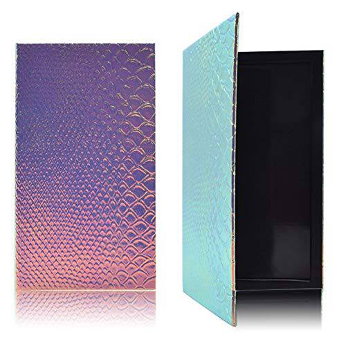 Mermaid Empty Magnetic Palette For Eyeshadows Highlighters Blush Baked Powders Foundation Empty Magnetic Makeup Palette Tool by Ofanyia