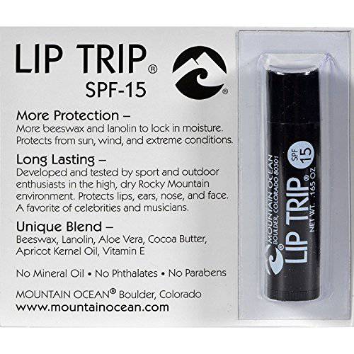 Lip Trip SPF 15, Vanilla, 0.25 Oz, Pack of 12