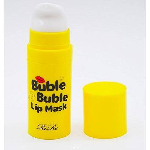 RIRE Bubble Bubble Lip Mask 12ml / 0.4oz | Remove Dead Skin Bubble Scrub for Lip, Moisturizing, Supply Vitamin C