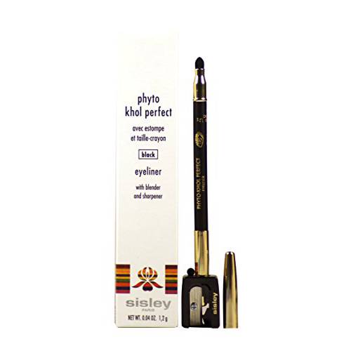 Sisley Perfect Eyeliner with Blender and Sharpener, Black, Phyto Khol, 0.5 Ounce