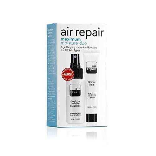 Air Repair Skincare – Maximum Moisture Duo – Facial Mist and Rescue Balm