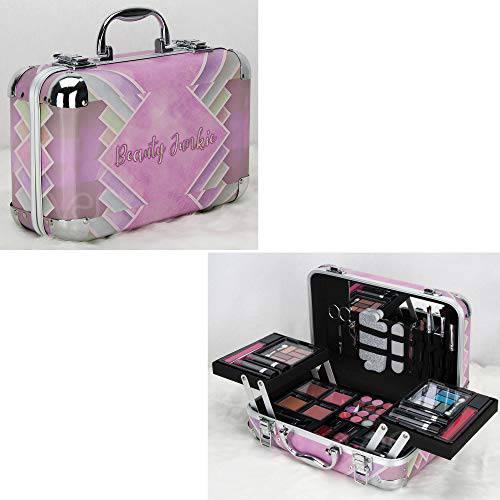 Ver Beauty Starter Carry-All Teen Makeup Kit Gift Set, Pink, 1 Count