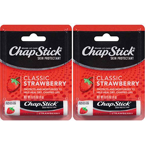 Chapstk Strawberry Size .15z Chapstick Strawberry .15oz Pack of 2