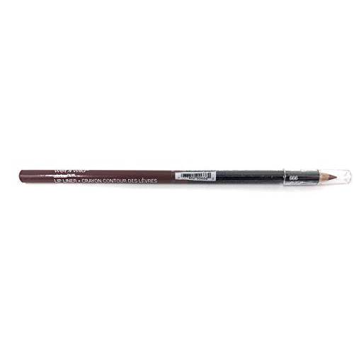 Wet n Wild Color Icon Lip Liner Pencil, Brandy Wine [666] 0.04 oz (Pack of 4)