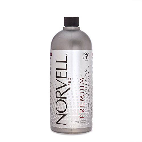 Norvell Premium Professional Sunless Tanning Spray Tan Solution - Double Dark, 1 Liter
