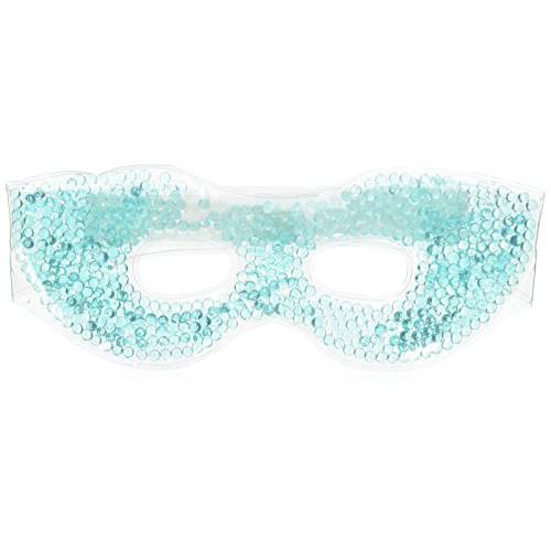 Hot / Cold Therapeutic Bead Pearl Gel Eye Masks (1 Assorted Color) 9.5L