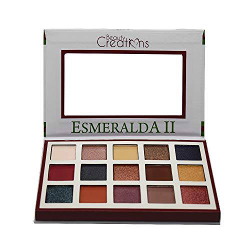 Beauty Creations ESMERALDA II Eyeshadow Palette 15 Pigmented Colors