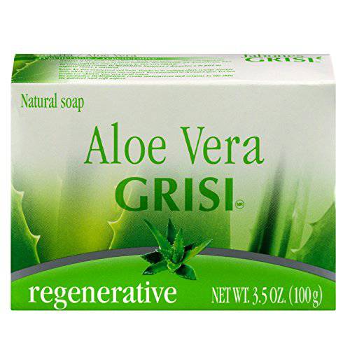 Grisi Aloe Vera Hydrating Soap Bar 3.5 Oz (Pack of 3)