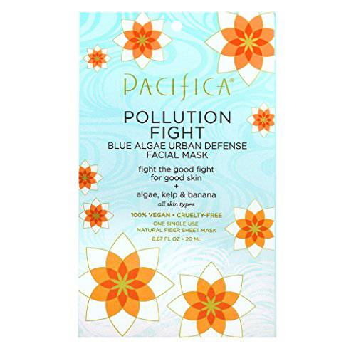 Pacifica Beauty Pollution Fighter Blue Algae Urban Defense Facial Mask, 1 count