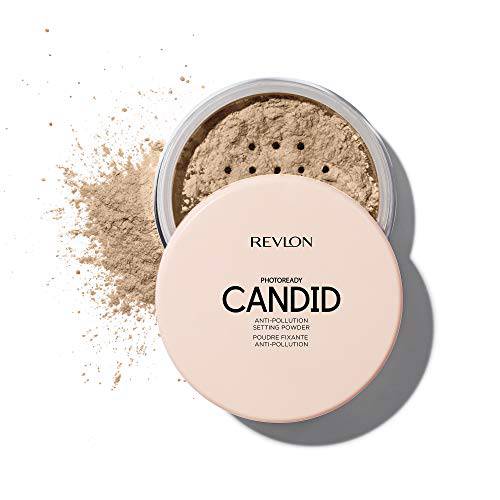 Revlon PhotoReady Candid Setting Powder, with Anti-Pollution, Antioxidant Ingredients, without Parabens, Pthalates and Fragrances Shade 002 .34 Fluid Oz