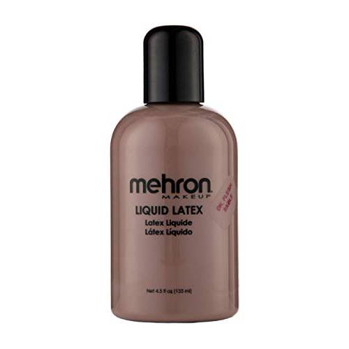 Mehron Makeup Liquid Latex (4.5 oz) (Dark Flesh)
