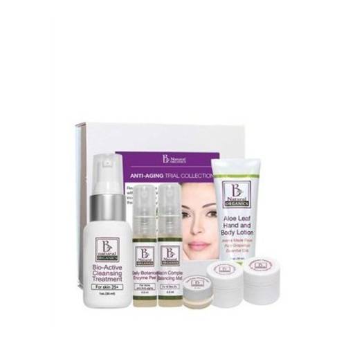Be Natural Organics Anti-Aging Trial Gift Collection (7-Piece Skin Care Collection)