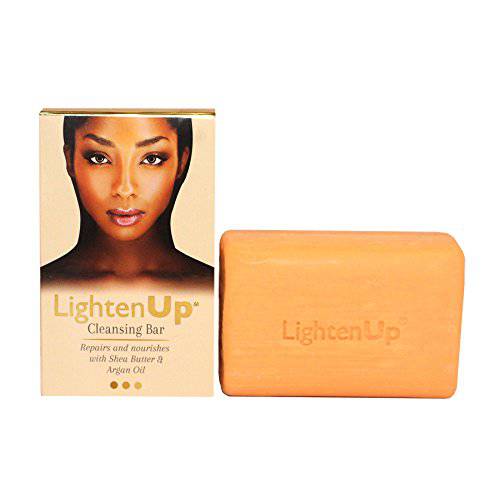 OMIC Lighten-Up LightenUp Anti-Aging Cleansing Bar Soap 200g - Anti-oxidant Properties, with Shea Butter and Argan Oil