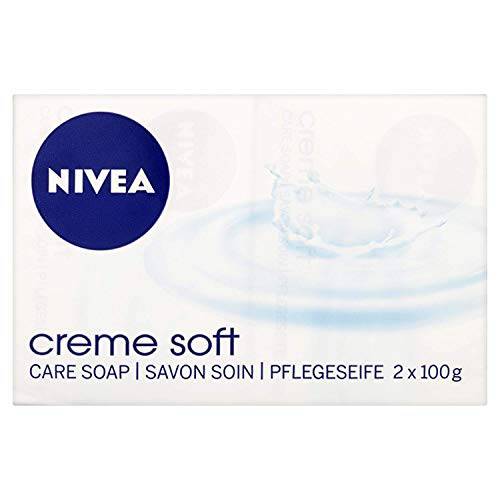 Nivea Creme Soft Soap 2 (Twin) Pack with Rich Almond Oil