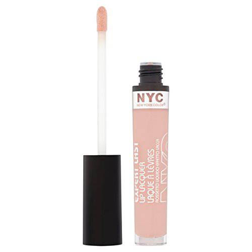 N.Y.C. New York Color Expert Last Lip Lacquer, Chelsea Cherry Blossoms, 0.15 Fluid Ounce