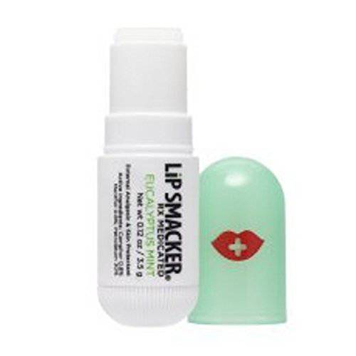 Lip Smackers Kiss Therapy Medicated Lip Balm, Eucalyptus Mint, 1 Ounce