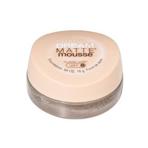 Maybelline Dream Matte Mousse Foundation - Classic Ivory - 2 Pack