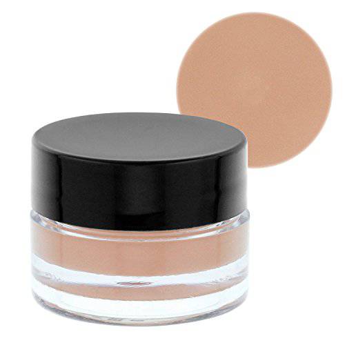 Belloccio High Definition Tan Shade Makeup Concealer 5 gram Jar - Conceal Imperfections, Hide Blemishes, Dark Under Eye Circles, Cosmetic Cream - Use Under Airbrush Foundation