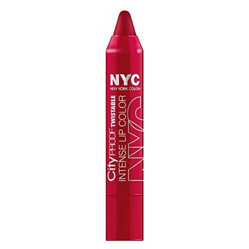 N.Y.C. New York Color City Proof Twistable Intense Lip Color, South Ferry Berry, 0.09 Ounce