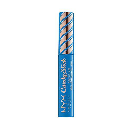 NYX PROFESSIONAL MAKEUP Candy Slick Glowy Lip Color Gloss - Extra Mints (Aqua Teal)
