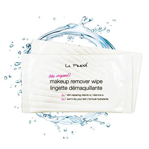 LA Fresh Makeup Remover Wipes with Vitamin E for Waterproof Makeup - Face Cleansing Wipes, Case of 200ct Facial Wipes - Skin Care Travel Essentials