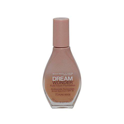 2 Pack- Maybelline Dream Wonder Fluid-Touch Foundation 70 Pure Beige