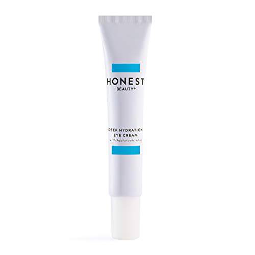 Honest Beauty Deep Hydration Eye Cream with Hyaluronic Acid + Chamomile & Calendula | EWG Certified + Dermatologist Tested + Hypoallergenic & Cruelty Free | 0.5 fl. oz.