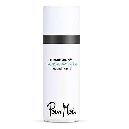 Pour Moi Tropical Day Cream | Climate-Smart® Super-lightweight Deluxe Anti-aging Face Cream Formulated to Geo-moisturize in Skin-challenging HUMID SUMMER CONDITIONS for No-shine, Young-looking Skin