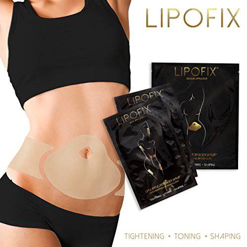 lipo applicator LipoFix Ultimate Body Wrap it works for Inch Loss Firming Contouring Shaping (12 Wraps (set))