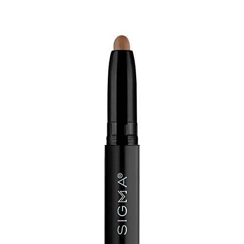 Sigma Beauty Eyeshadow Base Primer - Earthen - Crayon Eyelid Primer for Creaseless Eyeshadow - Warm Coffee Matte Eyeshadow Primer