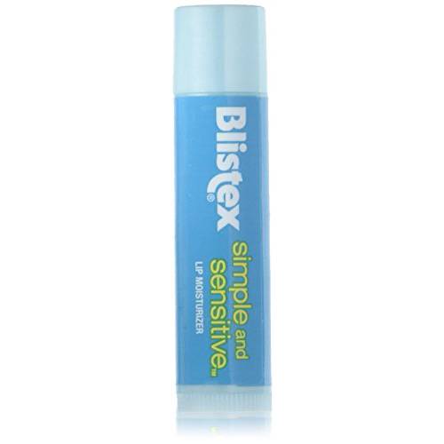 Blistex Simple and Sensitive Lip Moisturizer 0.15 oz (Pack of 2)
