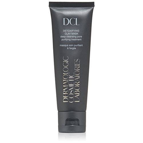 DERMATOLOGIC COSMETIC LABORATORIES DCL Skincare Detoxifying Clay Mask gently exfoliates with Volcanic Ash to treat acne breakouts and loosens blackheads, 1.7 Fl Oz