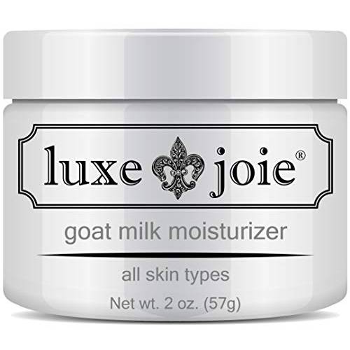 Goat Milk Moisturizer Premium Face Cream Vitamin C & E, Anti Aging Complexes to Reduce Dark Circles, Puffiness, Under Eye Bags, Wrinkles & Fine Lines, Men & Women