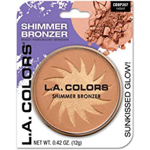 L.A. COLORS Shimmer Bronzer, 1 Ounce