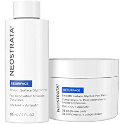 NEOSTRATA Smooth Surface Glycolic At-Home Chemical Peel High-strength Exfoliating Treatment Fragrance-Free, Oil-Free, 2 fl. oz.