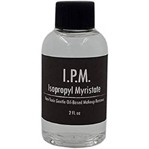IPM Isopropyl Myristate 2 Oz - TRAVEL SIZE - Pro Makeup and Adhesive Remover - Removes Pros-aide and PAX Paint - Makeup Thinner and Airbrush Makeup Thinner