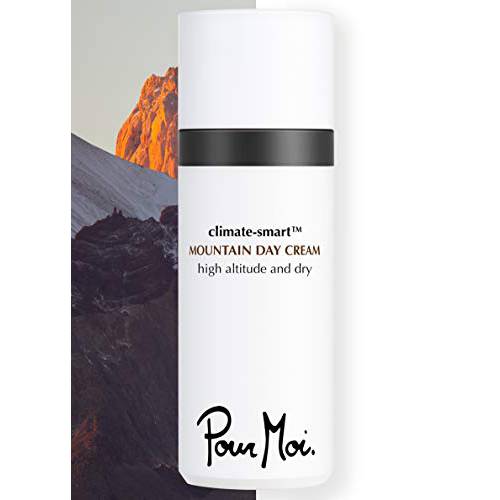Pour Moi Mountain Day Cream | Climate-Smart® Science-backed Lux Face Cream Formulated to Geo-moisturize in a Rapid-skin-aging Mountain Climate for Anti-aging Hydration, Toning and Calming of the Skin