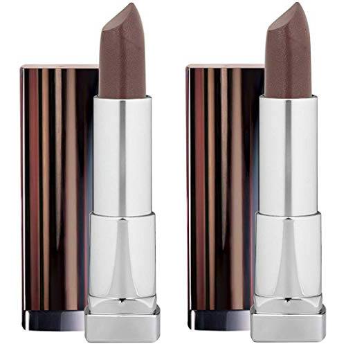(2 Pack) Maybelline New York Color Sensational Lipcolor, Barely Brown 240, 0.15 Ounce