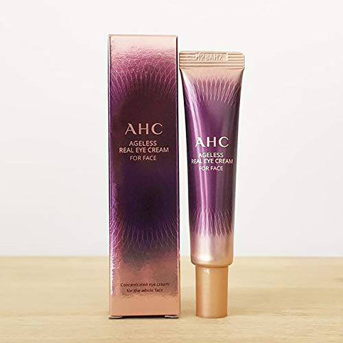 AHC Ultimate Real Eye Cream For Face (Season 7) 30 ml.Reduce swelling of bags under the eyes Smooth skin Eliminate small wrinkles