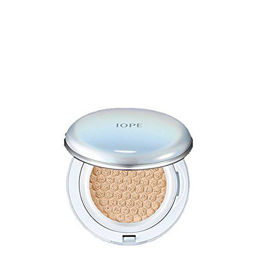 IOPE Air Cushion SPF 50+,Natural Coverage Foundation Makeup, Moisturizing Finish for Sensitive,Dry,Combination Skin,Korean Skin Care Cushion by Amorepacific,23