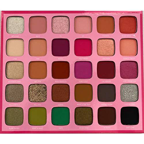 MORPHE x Jeffree Star Artistry Palette - 30 Attention-Grabbing Eyeshadows - A Palette of Matte, Metallic, and Shimmer shades
