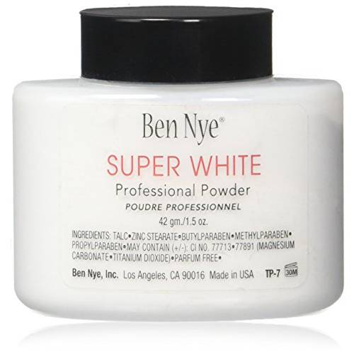 Ben Nye Classic Translucent Face Powder 1.5 oz - Super White