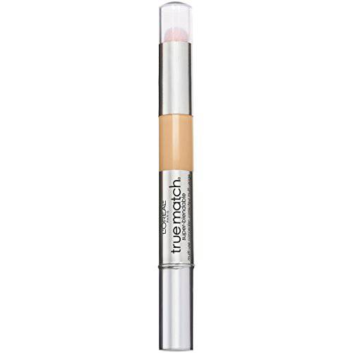 L’Oreal Paris Cosmetics True Match Super-Blendable Multi-Use Concealer Makeup, Light W3-4, 0.05 Fluid Ounce