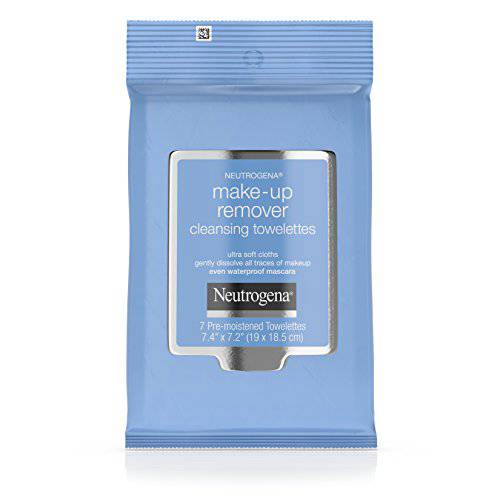 Neutrogena Make-Up Remover Cleansing Towelettes, 7 Count, Packaging May Vary