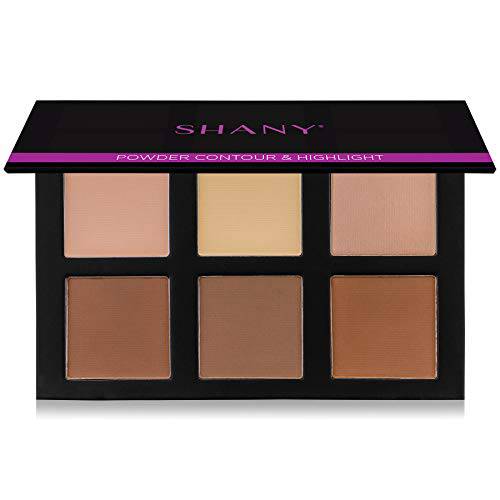SHANY Powder Contour & Highlight Palette with Mirror - Layer 3 - Refill for the Contour and Highlight 4-Layer Makeup Kit