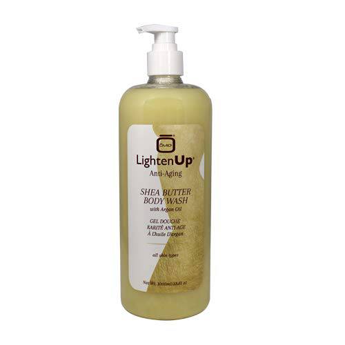 Omic LightenUp Anti-Aging Body Wash 1000ml - Formulated to Bright and Soften Skin, with Argan Oil and Shea Butter