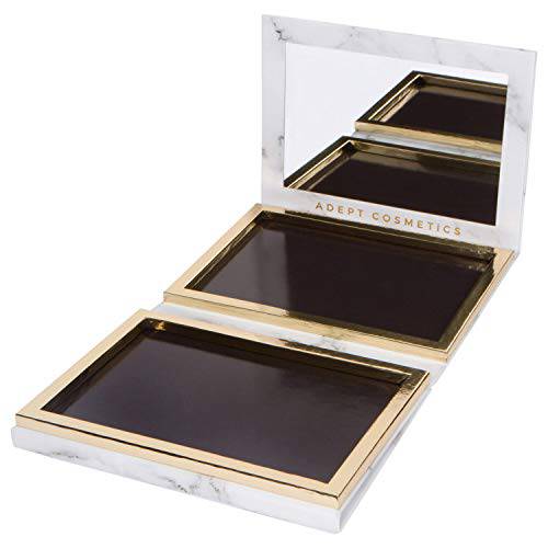 Marble Extra Large Empty Magnetic Makeup Palette Holds 70 Standard Magnetic Eyeshadows. Depot your Highlighters, Blushes, Powders and more