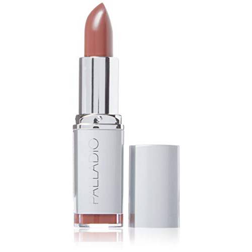 Palladio Herbal Lipstick, Rich Pigmented and Creamy Lipstick, Infused with Aloe Vera, Chamomile & Ginseng, Prevents Lips from Drying, Combats Fine Lines, Long Lasting Lipstick, Rosebud
