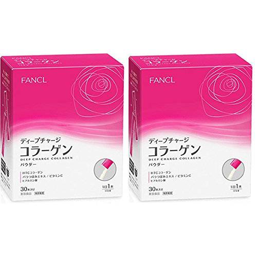 Fancl Deep Charge Collagen Powder HTC 30days (Set of 2) Japan